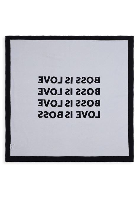 Coperta con slogan HUGO BOSS KIDS | J53570849
